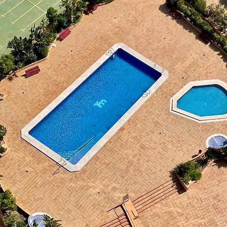 Seaview With Pool At Torremar Apartmán Benidorm